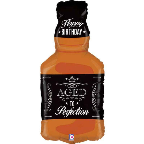 34"/ 86cm AGED TO PERFECTION SUPERSHAPE FOIL BALLOON