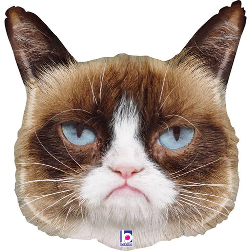 28"/ 71cm GRUMPY CAT SUPERSHAPE FOIL BALLOON