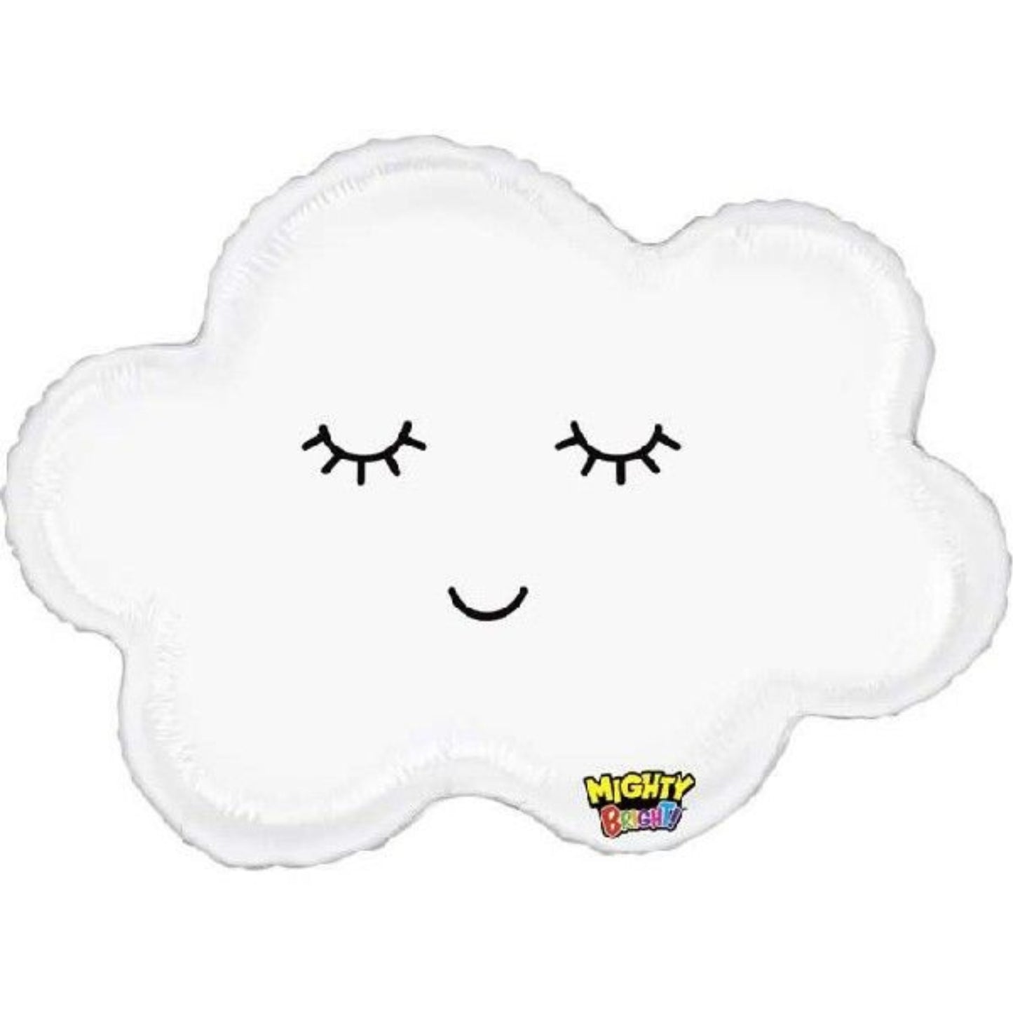 30"/ 76cm MIGHTY SLEEPY CLOUD SUPERSHAPE FOIL BALLOON