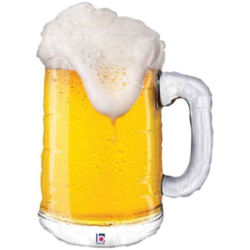 29"/ 74cm MIGHTY BEER SUPERSHAPE FOIL BALLOON