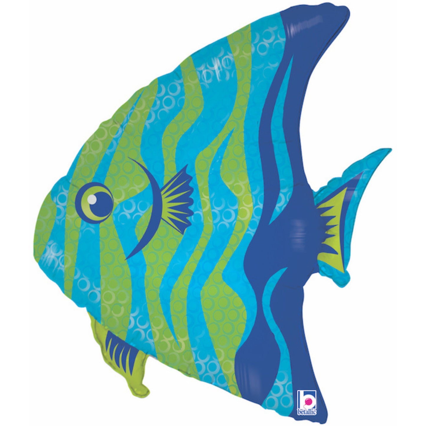 20"/ 51cm ANGEL FISH SUPERSHAPE FOIL BALLOON