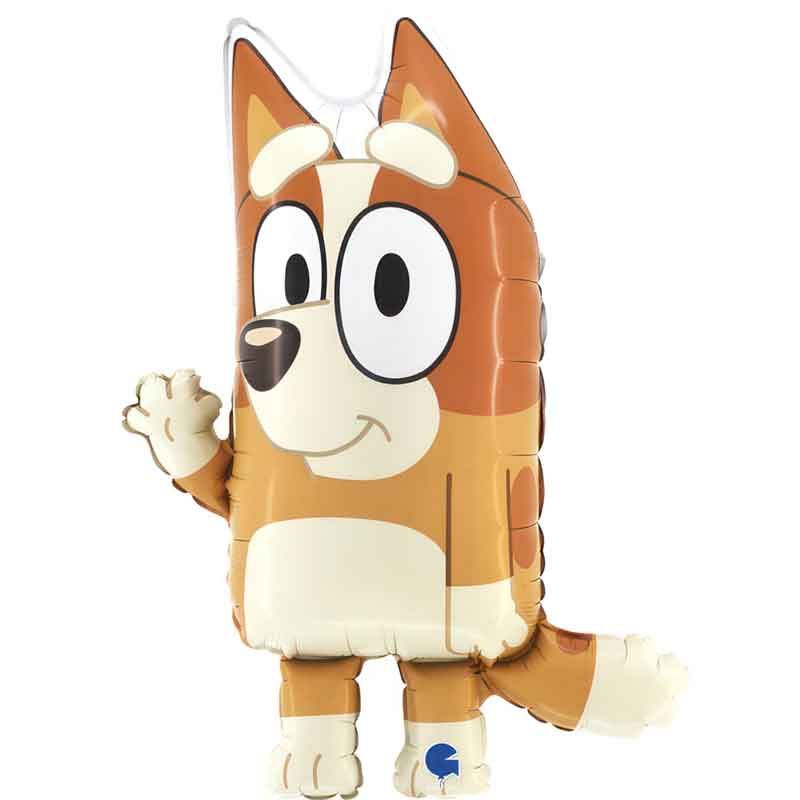 34"/ 83cm BLUEY BINGO SUPERSHAPE FOIL BALLOON