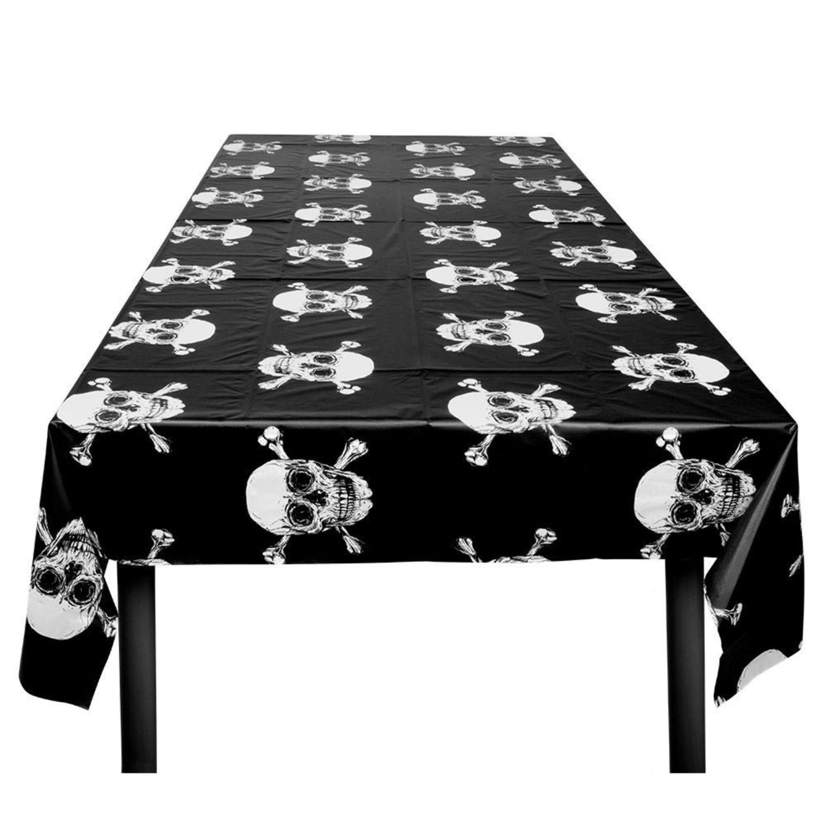 PIRATE SKULL TABLECLOTH (180cm x 130cm)