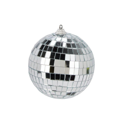 10cm SILVER DISCO BALL