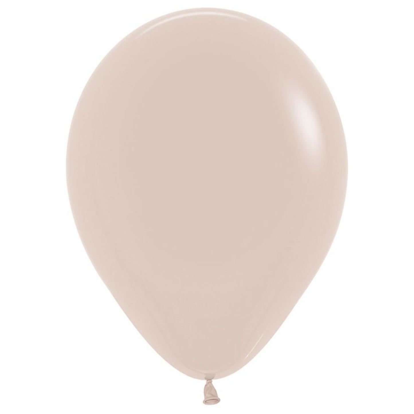 12"/ 30cm WHITE SAND FASHION LATEX BALLOON (071)