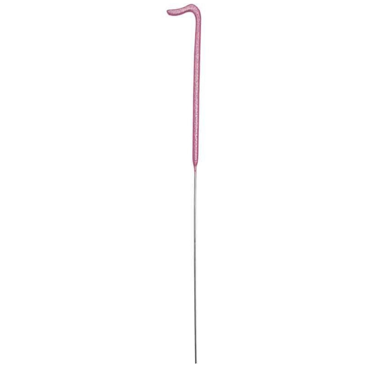 7"/ 18cm NUMERAL 1 PINK GLITZ SPARKLER CANDLE