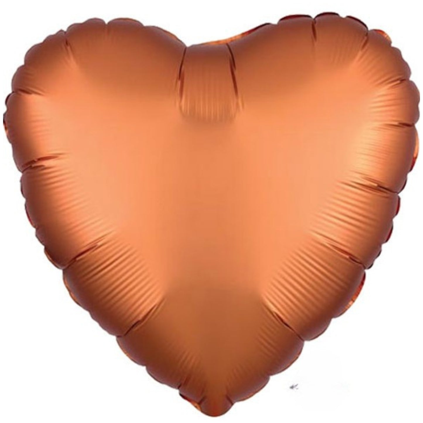 AMBER (SATIN LUXE) HEART (18"/ 46cm)