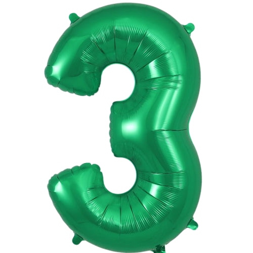 GREEN '3' (34"/ 86cm)
