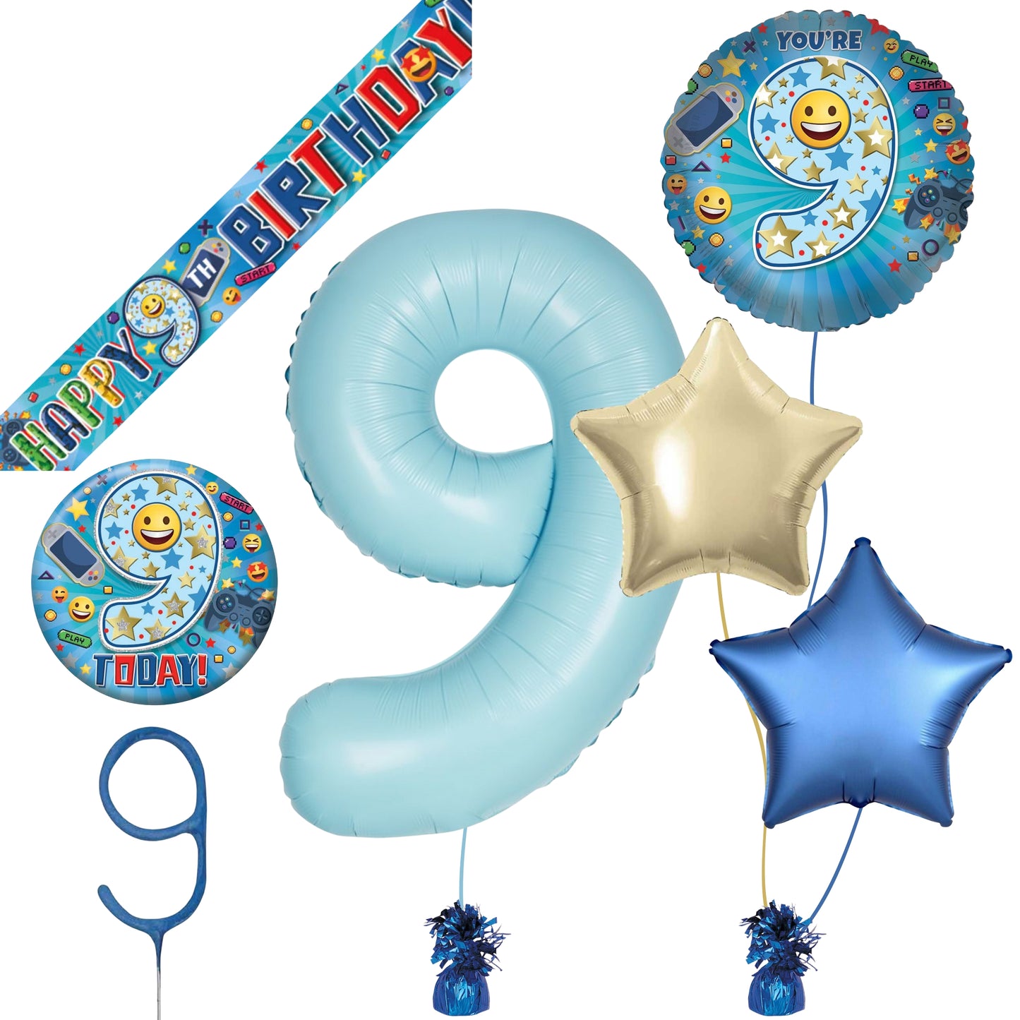 9TH BIRTHDAY BOY BUNDLE