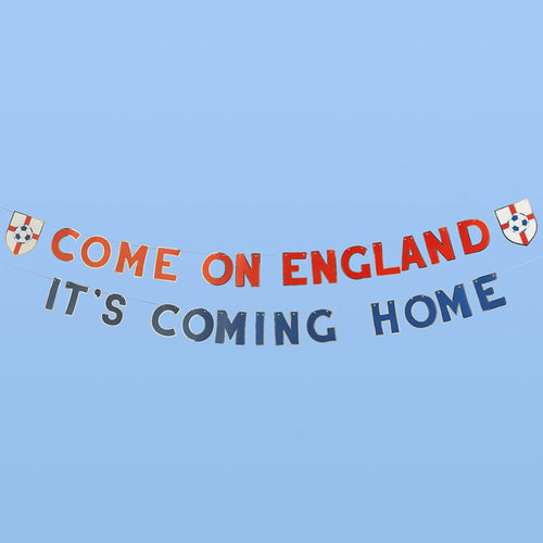 COME ON ENGLAND CARD BANNER (2.5m)