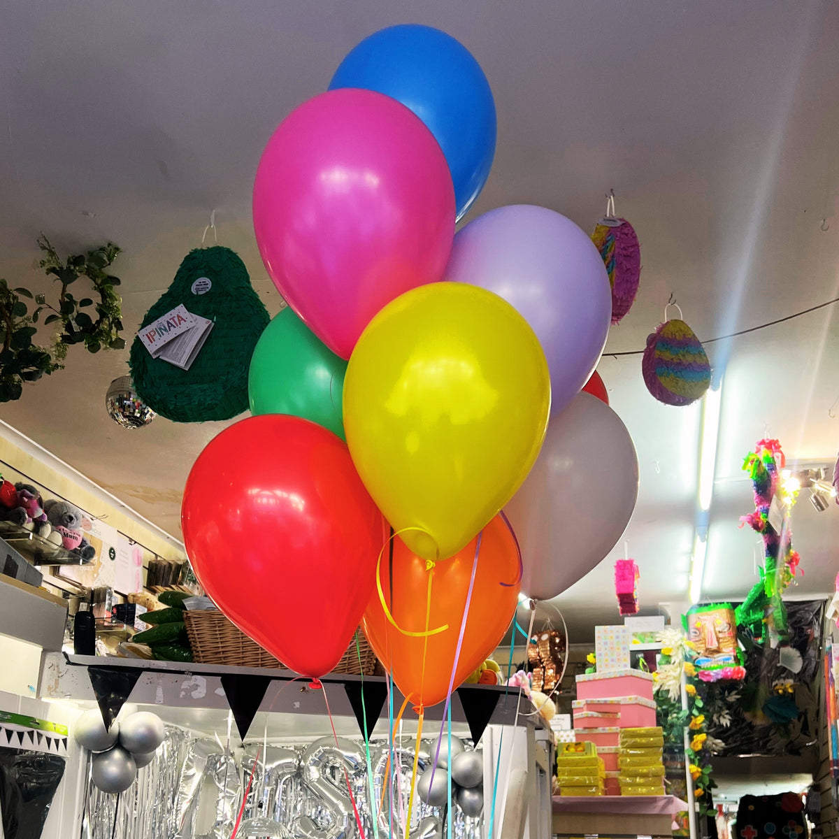 Rainbow Colours - Floor Cluster of 8