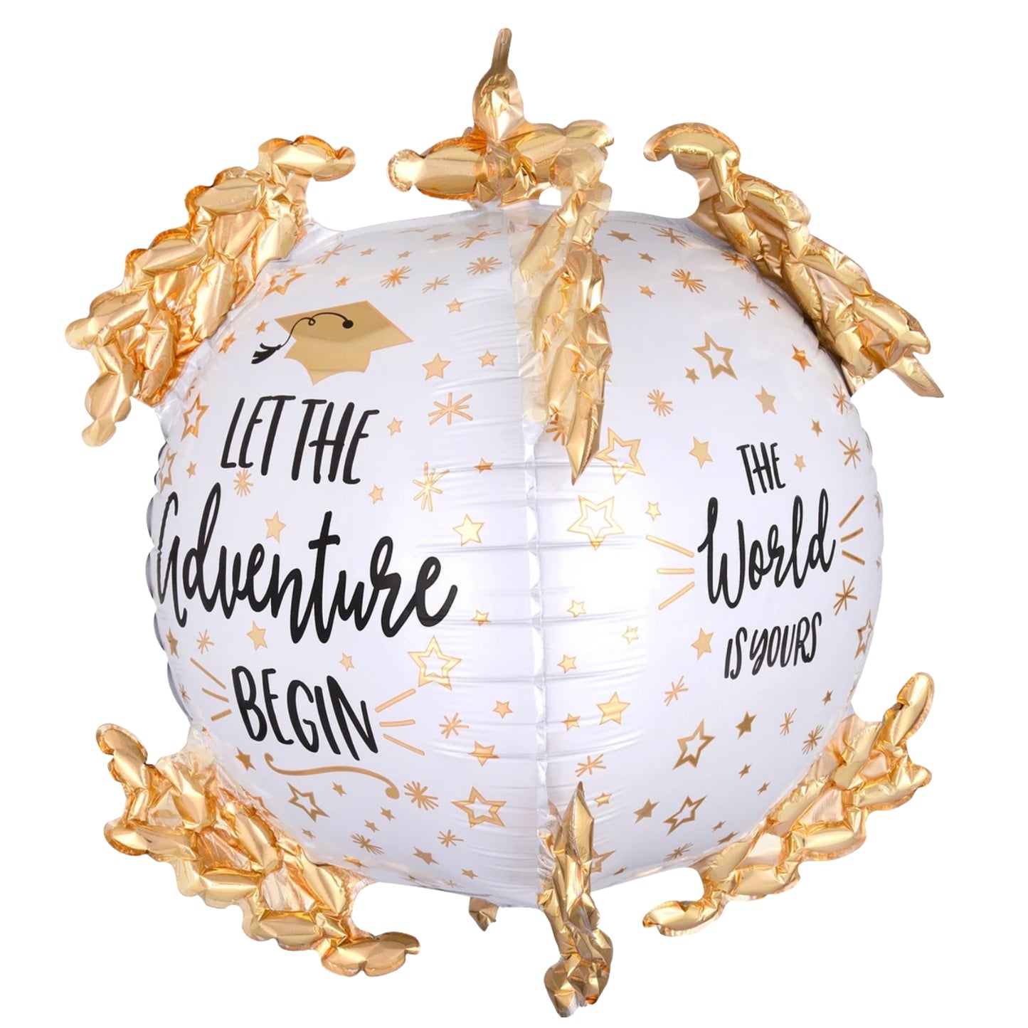 20"/ 50cm WORLD IS YOURS SUPERSHAPE FOIL BALLOON